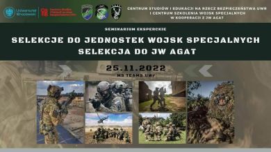 UCZNIOWIE KLASY POLICYJNEJ UCZESTNIKAMI SEMINARIUM PT: SELEKCJE DO WOJSK SPECJALNYCH - JW AGAT