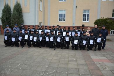 KLASA POLICYJNA ZŁOŻYŁA ŚLUBOWANIE 