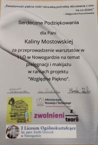 "Spotkanie z kosmetyczką"