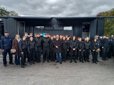 KLASA POLICYJNA Z WIZYTĄ W ESCAPETRUCK 2024 