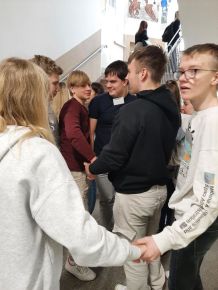 WSPÓLNA NAUKA i SPORT PODCZAS WYMIANY POLSKO- NIEMIECKIEJ W I LO W NOWOGARDZIE