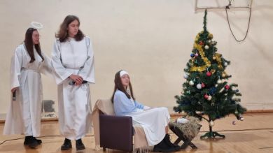 Szkolne jasełka i wigilie klasowe